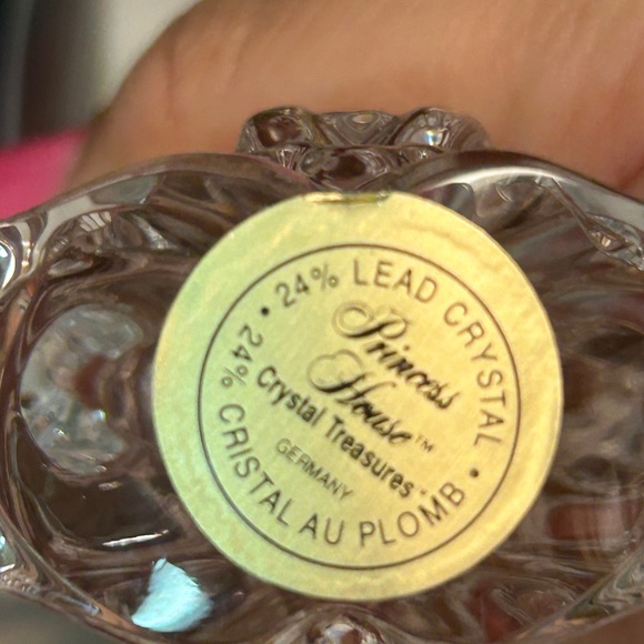 Vintage Princess House 24% lead Crystal Rocking Clown NWT No Box - Picture 3 of 3